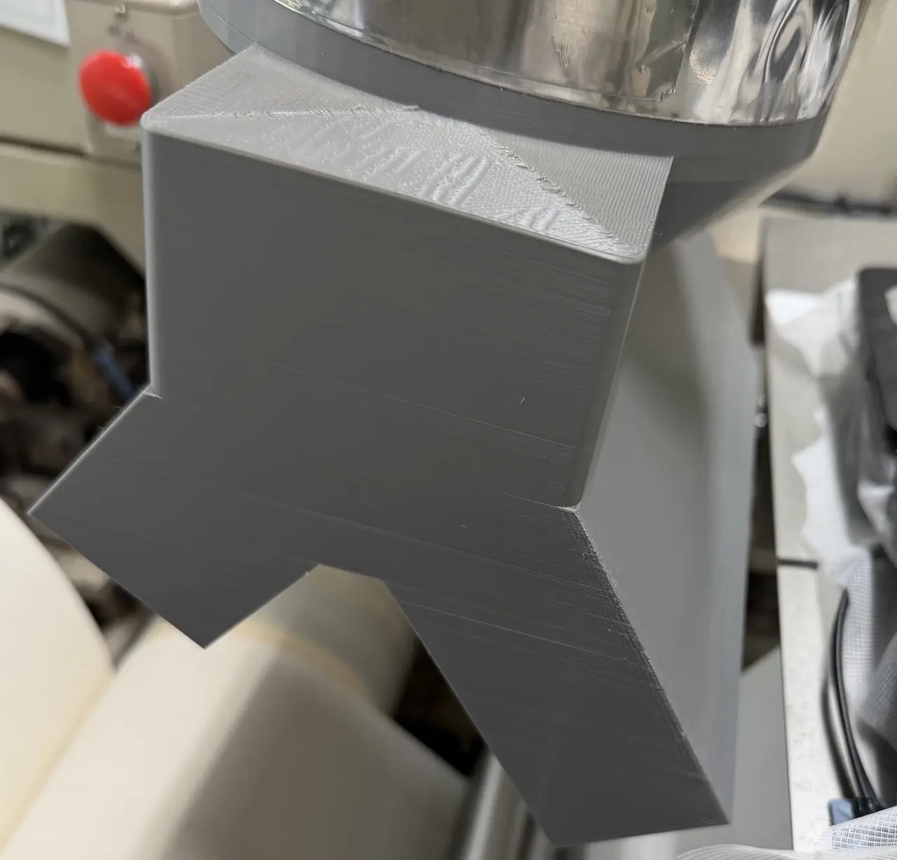 3Dプリントで制作したスポットノズル150φ
